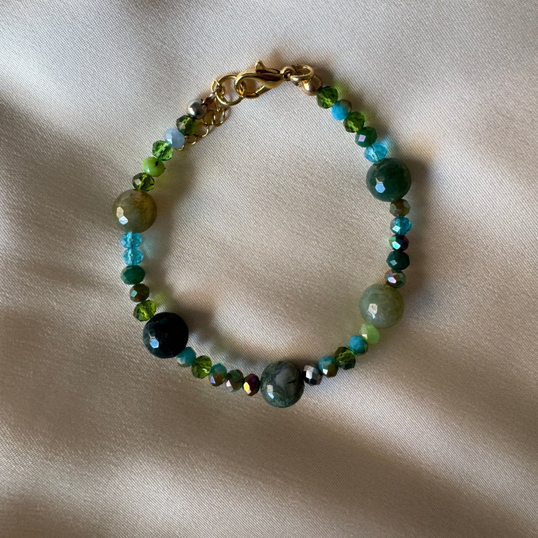 Green Agate Magic Stone Bracelet
