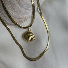 Load image into Gallery viewer, Golden Shell Necklace
