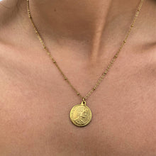 Load image into Gallery viewer, Queen Coin Necklace
